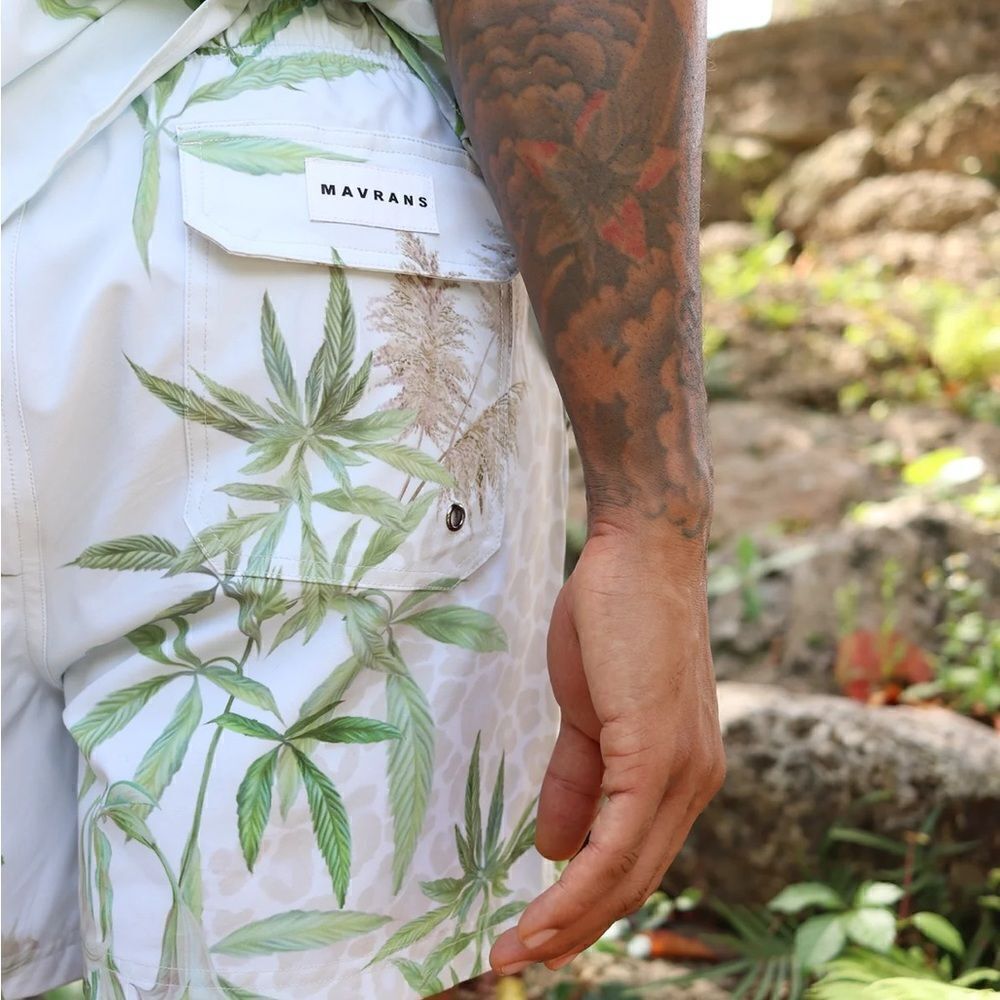 Mavrans Greenery Swim Short $99 — image 2 of 6